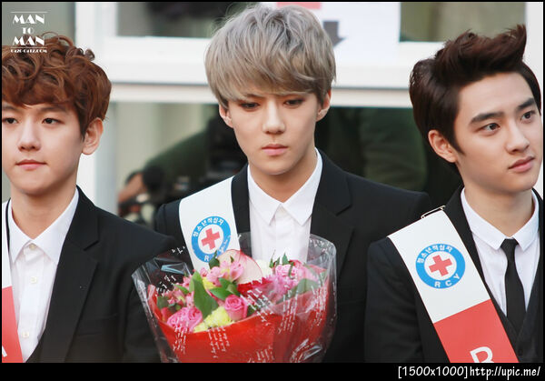 [Pic] 121202 Sehun - Red Cross Youth [Man to Man] 6P