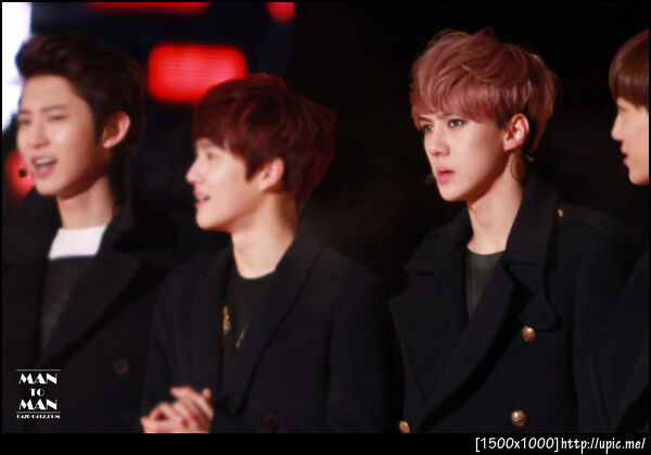 [Pic] 121231 Sehun - MBC Gayo Daejun [Man to Man] 4P