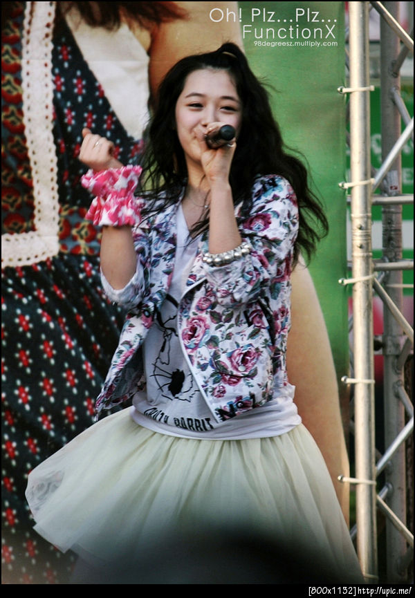 100320 Let's Chu with f(x) Sulli 1