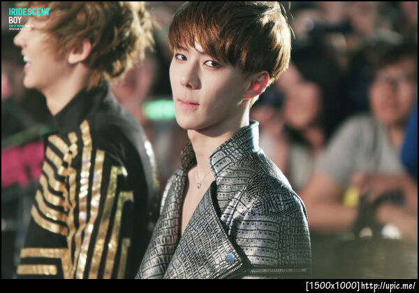 [Pic] 120602 Sehun @ Ginie Show [IRIDESCENT BOY] 9P