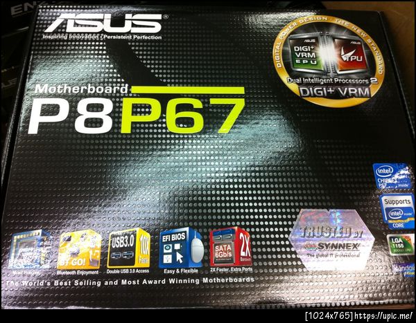 mainboard ASUS P67 มาแล้ว แต่ CPU sandy bridge ยังไม่มาเลย