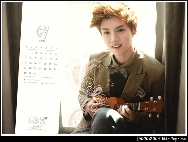 [Pic Scan] EXO 2013 Calendar It's Show Time #Luhan [Scaned by : kaibaby0114的分] 29P