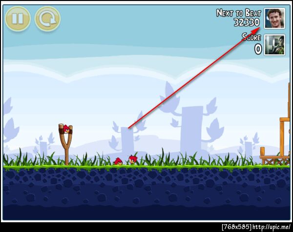 +Mark Zuckerburg เล่น angry birds ด้วย