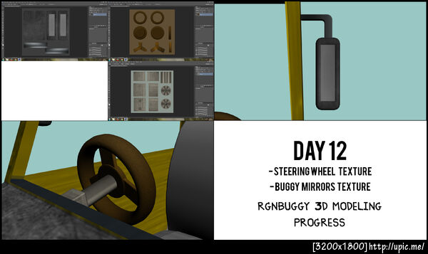 RGN Buggy: Behind the 3D Modeling Day 12