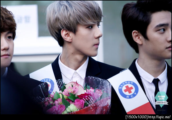 [Pic] 121202 Sehun @ Red Cross Youth [SPRING BOY] 23P