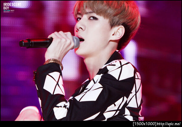 [Pic] 121101 Sehun @ SBS MTV THE SHOW [IRIDESCENT BOY] 14P