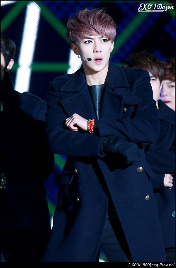 [Pic] 121231 Sehun at  MBC  Gayo Daejun [EXO1DOZEN] 2P