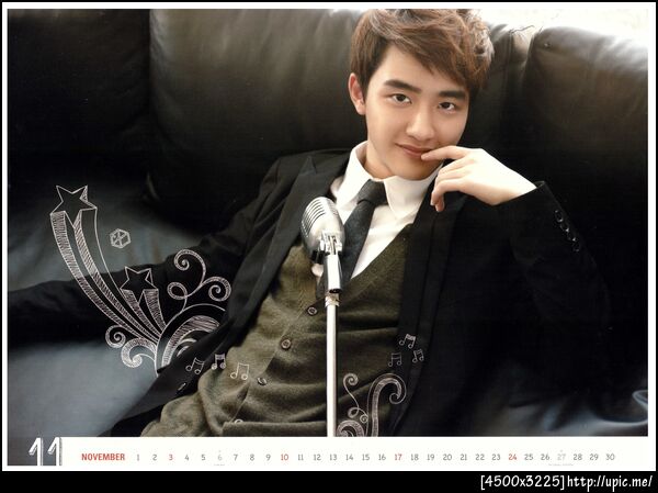 [Pic Scan] EXO 2013 Calendar It's Show Time #D.O [Scaned by : kaibaby0114的分] 29P