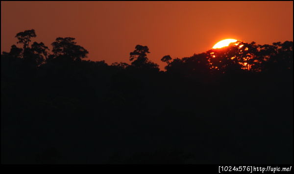 พระอาทิตย์ตก ทุ่งแสลงหลวง หนองแม่นา เขาค้อ