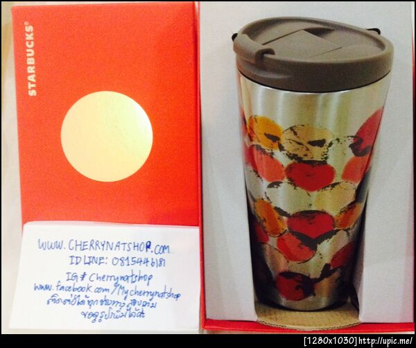 tumblerUSA,ใครๆก็ตามหาใบนี้,Cherrynatshop,##Starbucks USA Tumbler - Polka Dot, Dot Collection16 Fl Oz Sale!! 1,750บาท พร้อมกล่องของขวัญstarbucksสีแดงวงกลมสีทอง