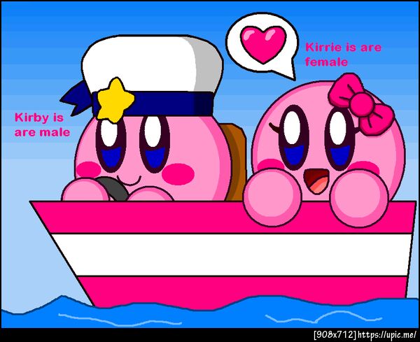 Little Sailor Kirby and Kirrie