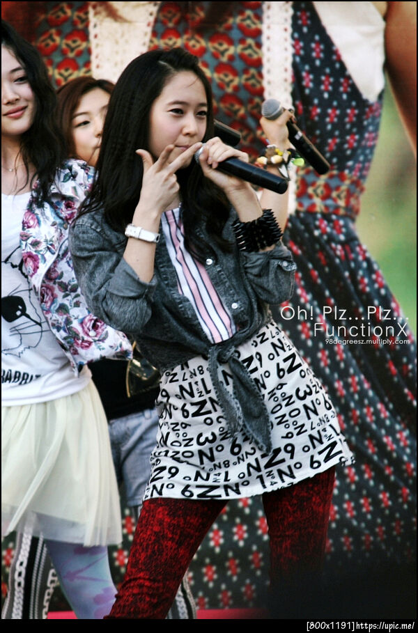 100320 Let's Chu with f(x) Krystal 1