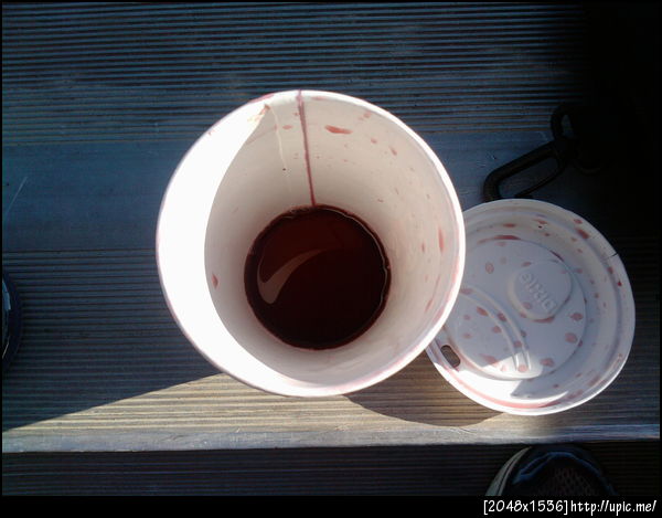 the way i get through a double header...mama's grape juice