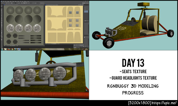 RGN Buggy: Behind the 3D Modeling Day 13