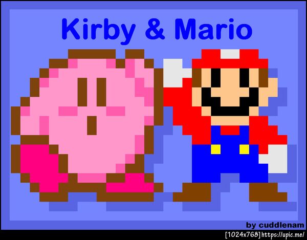 Kirby and Mario