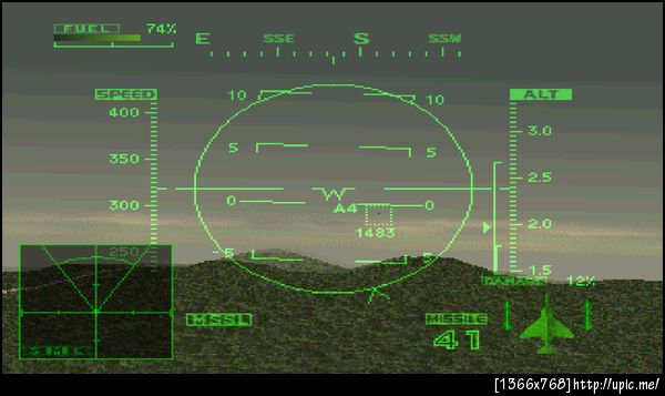 ขับเครื่องบินด้วยคีย์บอร์ดนี่มัน...- -"