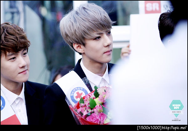 [Pic] 121202 Sehun @ Red Cross Youth [SPRING BOY] 23P