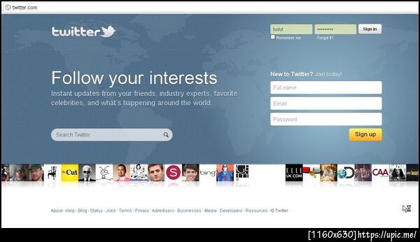 twitter หน้าตาใหม่สวยดีแห่ะ