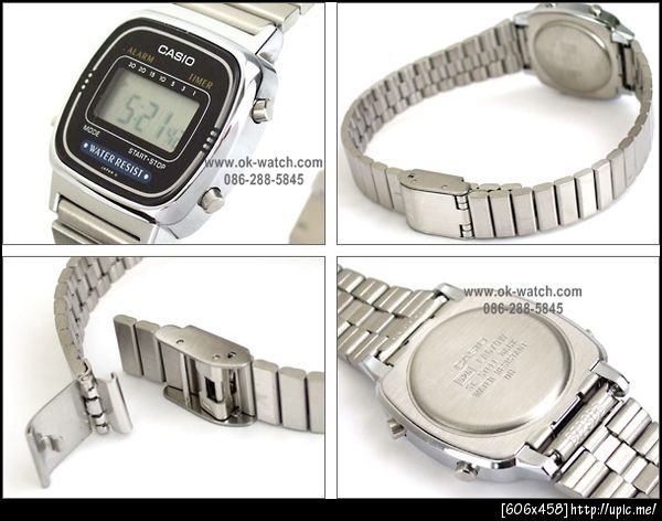  CASIO, LA-670, LA-670W, LA-670WA-1U , LA-670WA-1UW, LA-670WA-1UWD, LA-670, LA-670WA, LA-670WA-1,นาฬิกาสีทอง,นาฬิกาข้อมือ
