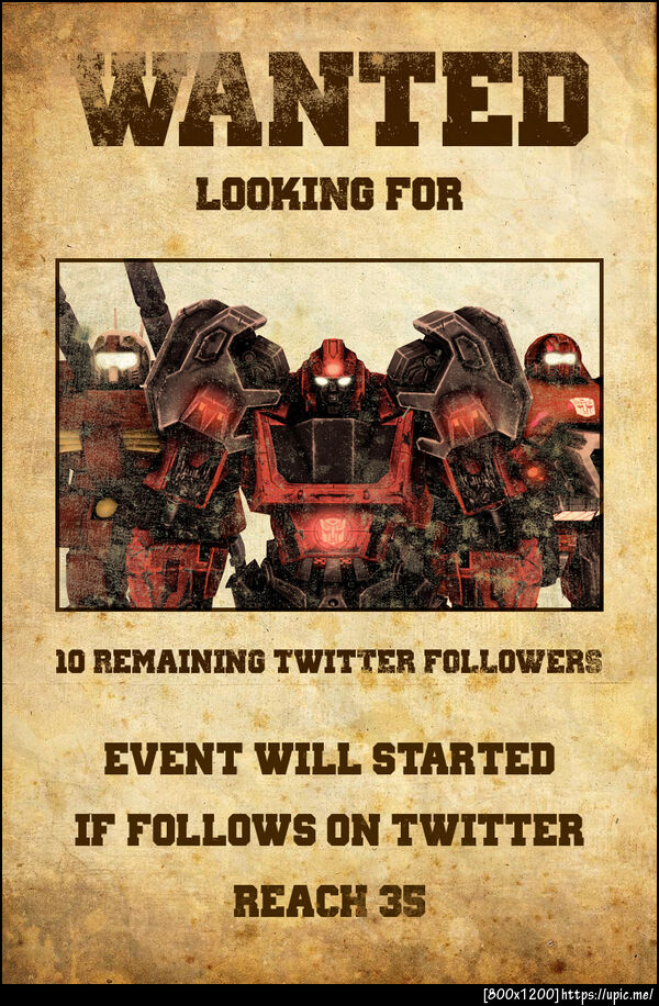 Twitter Follower Event from EZiiRueng