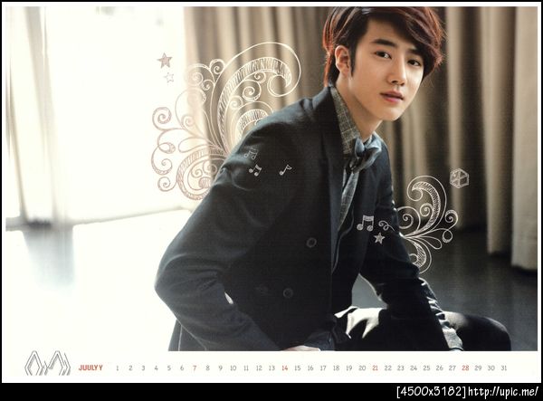 [Pic Scan] EXO 2013 Calendar It's Show Time #Suho [Scaned by : kaibaby0114的分] 29P