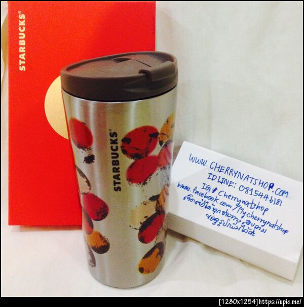 Cherrynatshop,##Starbucks USA Tumbler - Polka Dot, Dot Collection16 Fl Oz Sale!! 1,750บาท พร้อมกล่องของขวัญstarbucksสีแดงวงกลมสีทอง