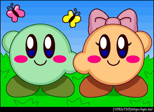 Fofa and Salmon (Double Kirby)