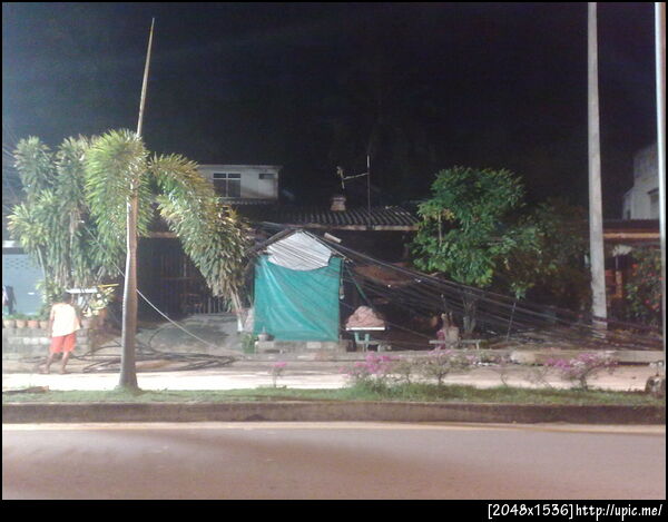 เสาไฟฟ้าล้ม 2/2