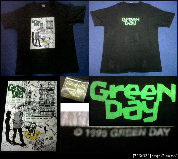เสื้อ Greenday งานเก่าปี1995 สกรีนเต็มๆหน้าและหลัง สีดำ ไซท์ XL ขนาด อก24 ยาว30 สภาพ86% หายากโคตรๆ ราคา700 บาท