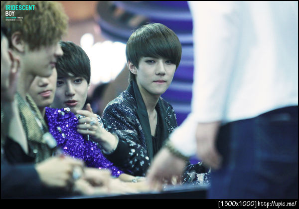 [Pic] 120714 Sehun @ COEX Fansign [IRIDESCENT BOY] 3P