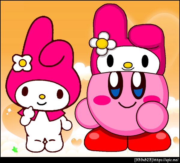 My melody and kirbys