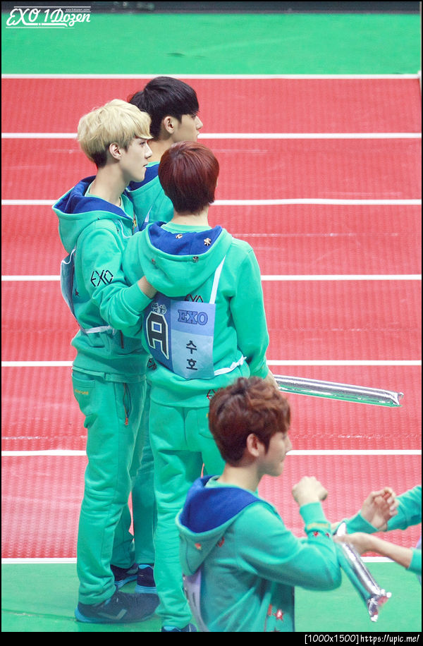 [Pic] 130128 Luhan Tao Suho Chanyeol Baekhyun and Sehun at Idol Star Olympic [EXO1DOZEN] 4P