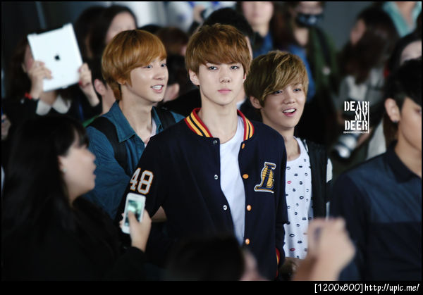 [Pic] 120923 Luhan and Sehun @ Incheon Airport [Dear My Deer] 7P