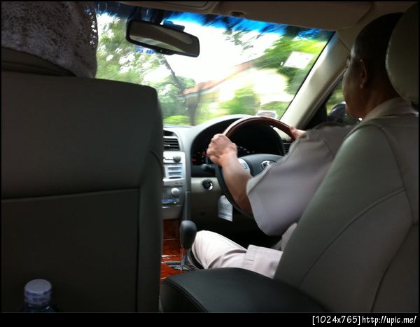 on the way to the airport. going to chiang mai