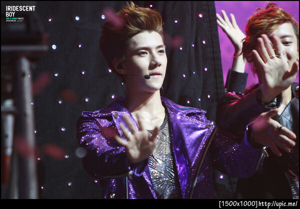 [Pic] 120623 Sehun @ MBC K-POP CONCERT in LONDON [IRIDESCENT BOY] 6P