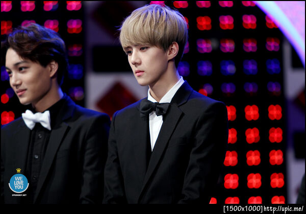 [Pic] 121128 Sehun at The 19th Korean Entertainment Awards [SPRING BOY] INDEX 3P