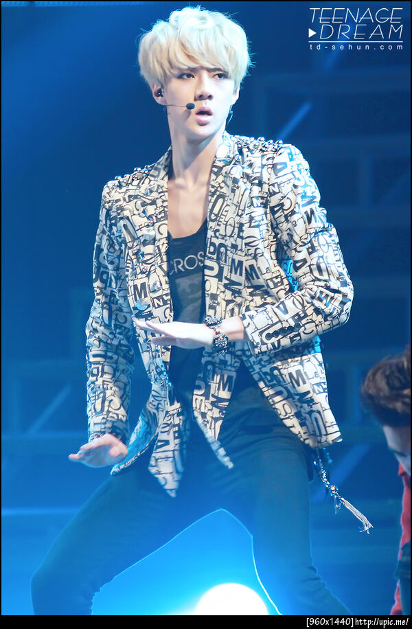 [Pic] 130131 Sehun - Seoul Music Awards [Teenage Dream] 17P