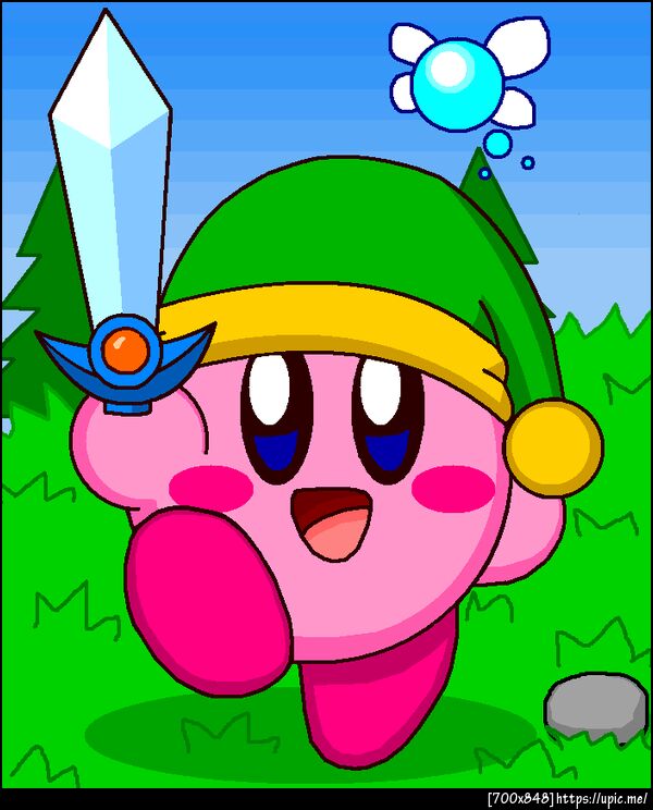 Sword Kirby (Young Link)