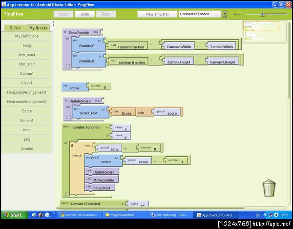 Appinventor !!! มาพัฒนาโปรแกรมบน Android กันเถอะ!