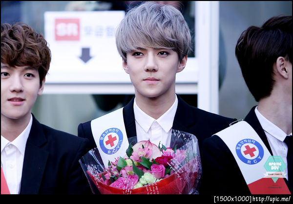 [Pic] 121202 Sehun @ Red Cross Youth [SPRING BOY] 23P