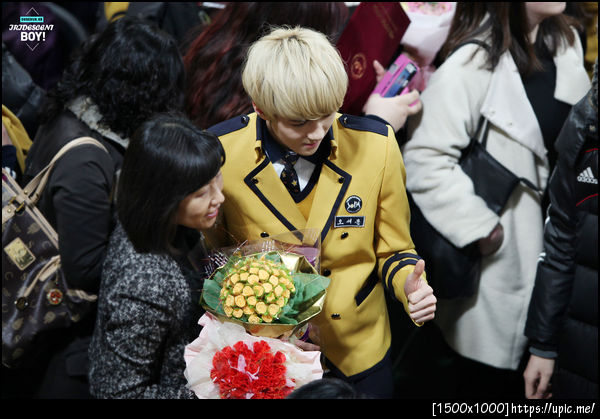 [Pic] 130207 Sehun - SOPA Graduation [IRIDESCENT BOY] 32P