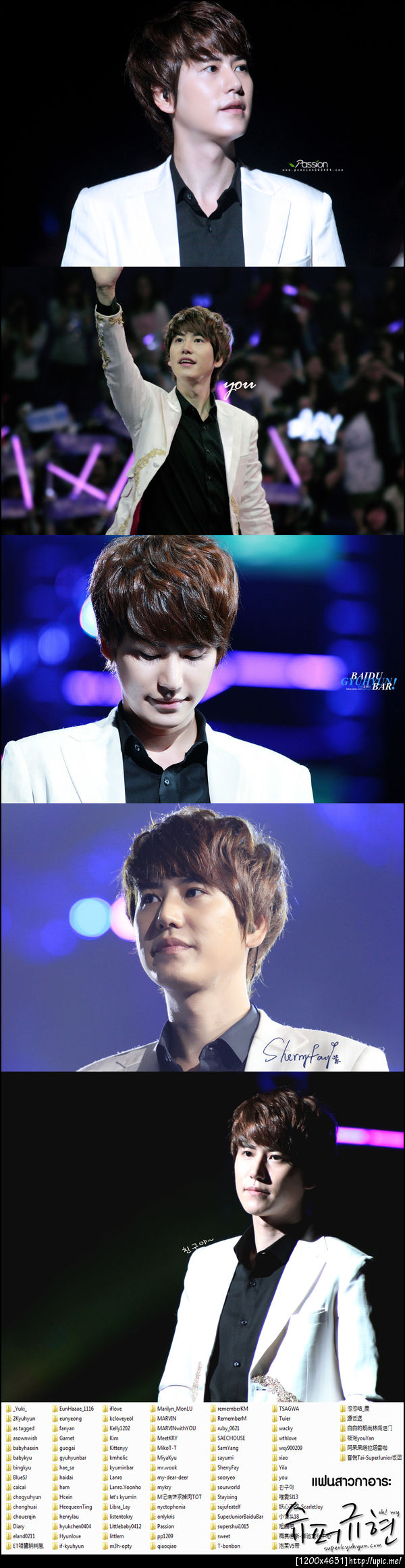 121002 Kyuhyun at Korea China Festival