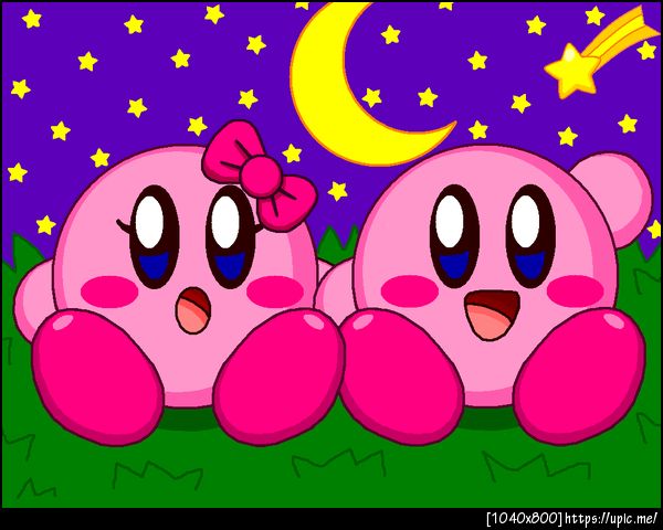 Kirby Sitting See Stars and Kirrie