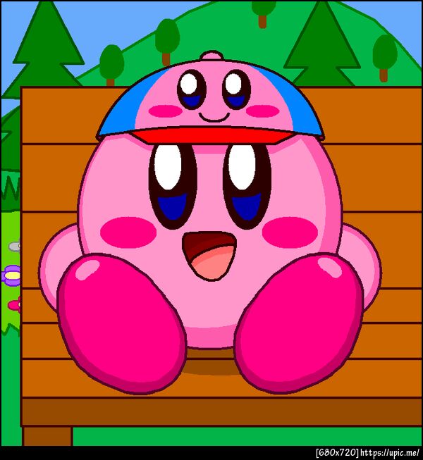 Cap Kirby Sitting