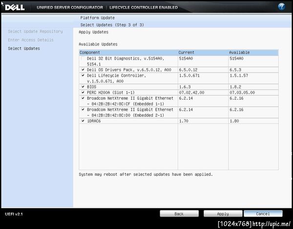 dell มัน upgrade firmware กันงี้แหละ ...