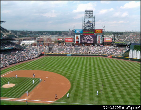 the #rockies take the field!