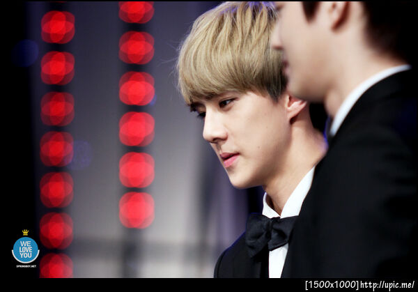 [Pic] 121128 Sehun at The 19th Korean Entertainment Awards [SPRING BOY] INDEX 3P