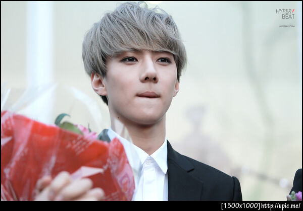 [Pic] 121202 Sehun at Red Cross Youth [Hyper Beat] 45P