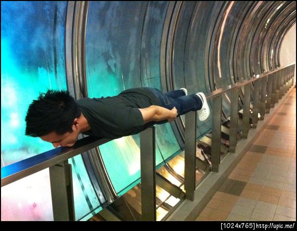 planking ที่อุโมงค์ siam discovery