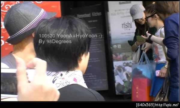 100520 YoonA at Salon